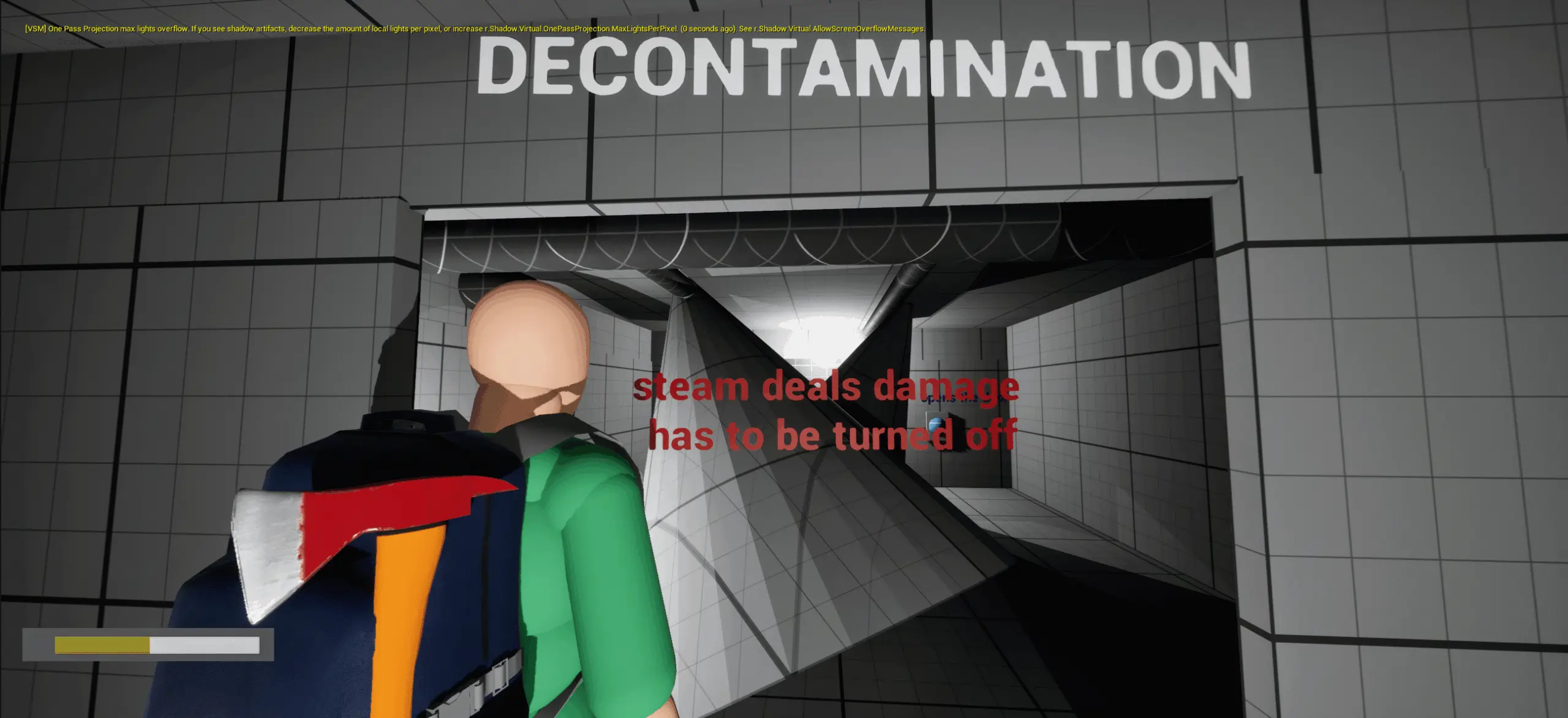 Decontamination Room